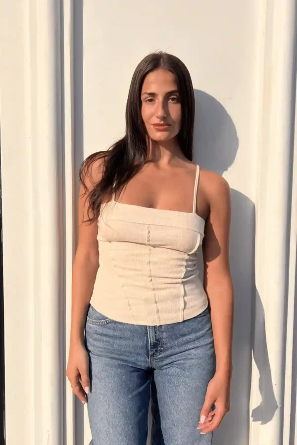 גופיית נשים יאנה בצבע בז'